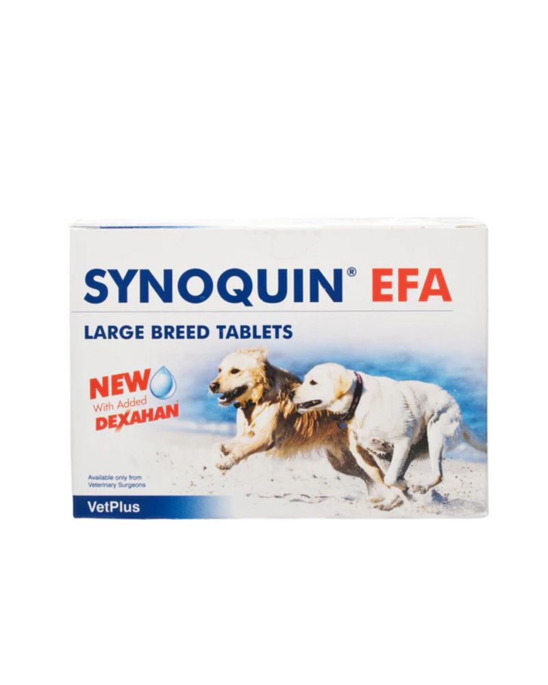 VetPlus - SYNOQUIN EFA for Dogs >25kg - Joint Support - 120TAB