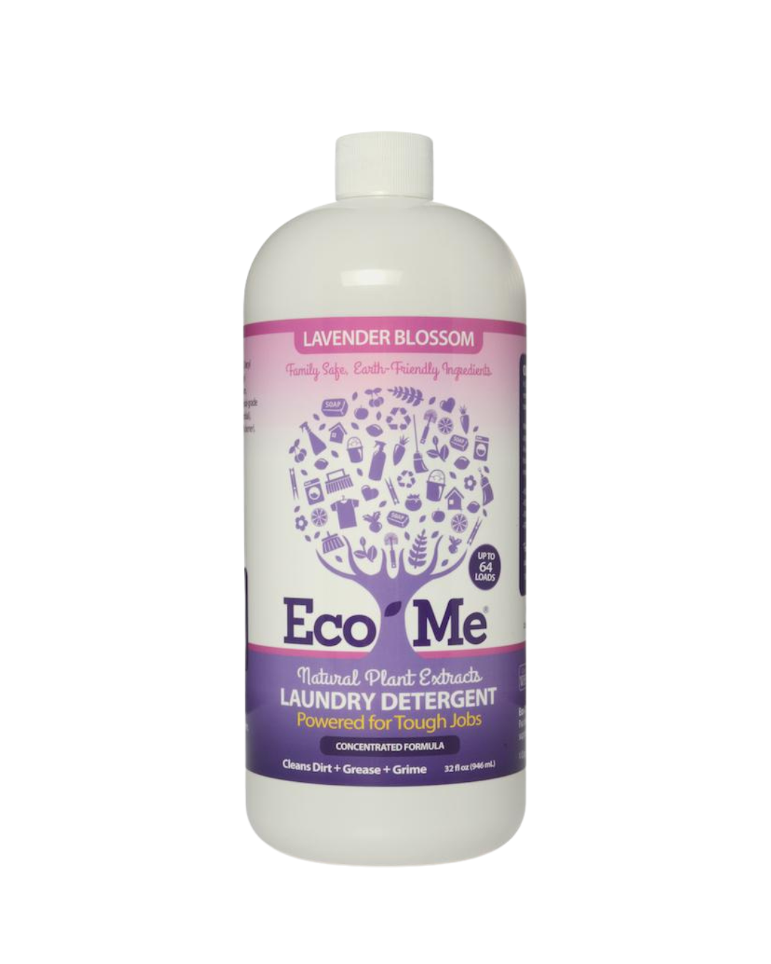 Eco-me - 洗衣液 - 薰衣草花香 - 32盎司