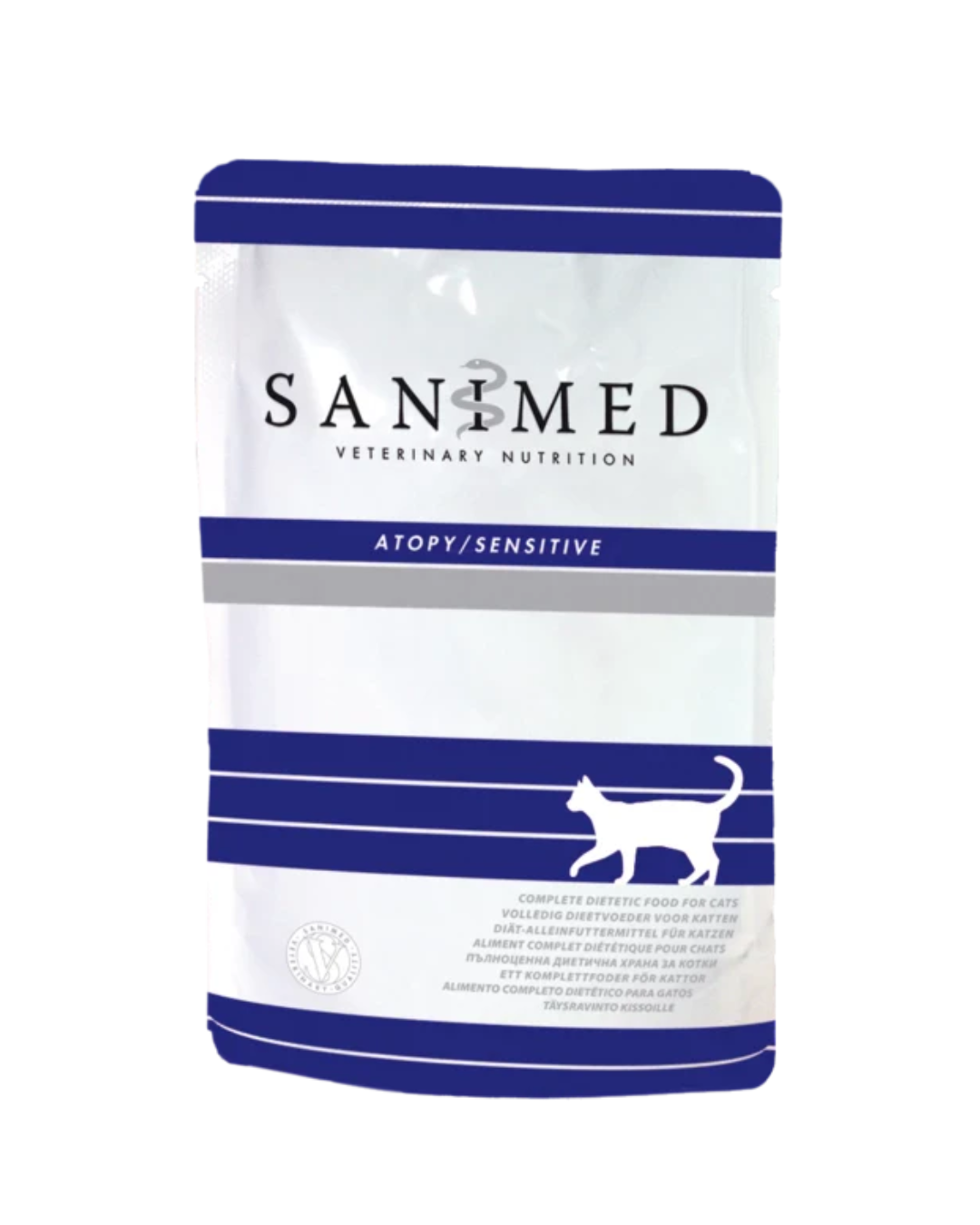 SANIMED - Wet Food for Cats - Atopy/Sensitive - Hydrolysed Fish - 100G