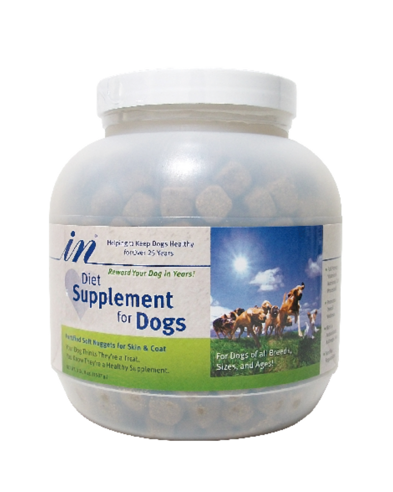 IN - Daily Supplement for Dogs - Skin & Immune Health - Chicken Favor - 1.5LB (Min. 6 Bottles)