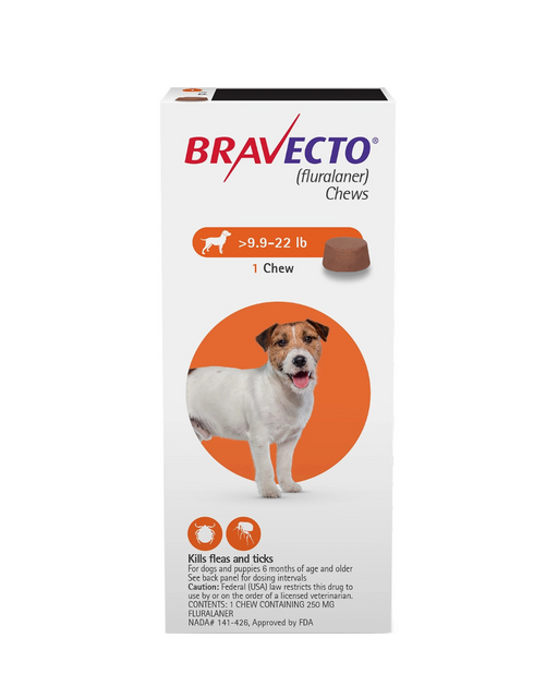 Bravecto (Fluralaner) - Flea And Tick Protection Chewable