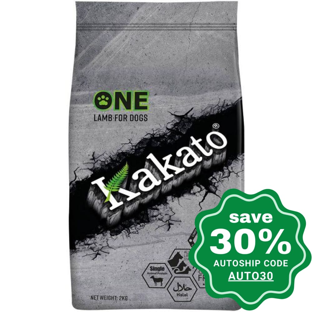 Kakato One - Dry Food For Dogs Grain Free Single Protein Lamb Recipe 2Kg