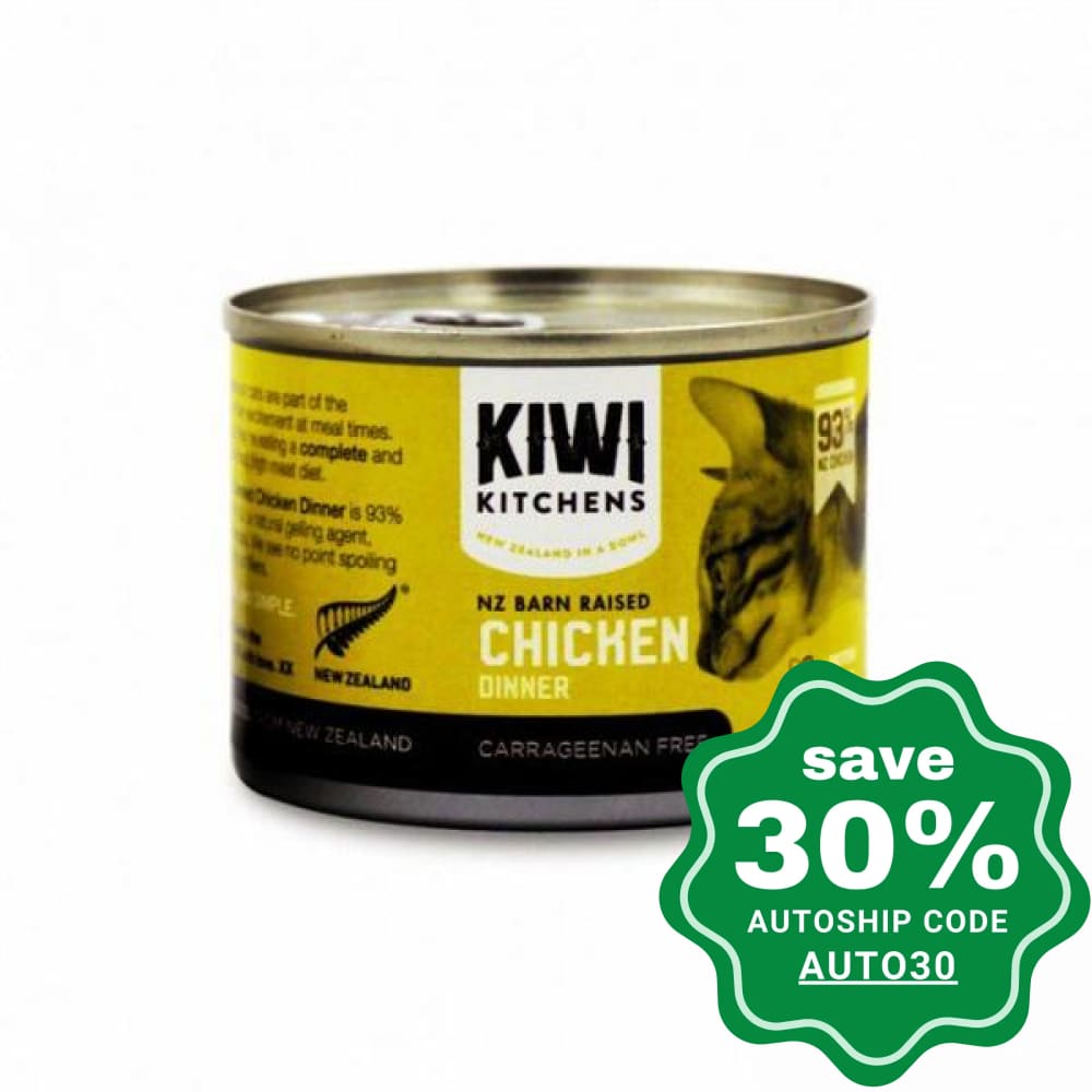 Kiwi Kitchens - Cat Canned Food - NZ Barn Raised Chicken - 170G (Min. 4 cans) - PetProject.HK