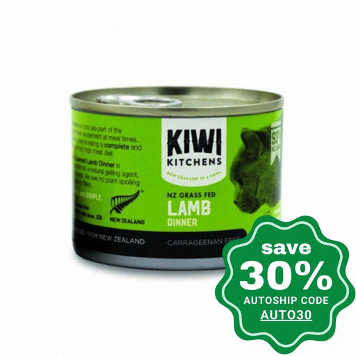 Kiwi Kitchens - Cat Canned Food - NZ Grass Fed Lamb Dinner - 170G (Min. 4 cans) - PetProject.HK