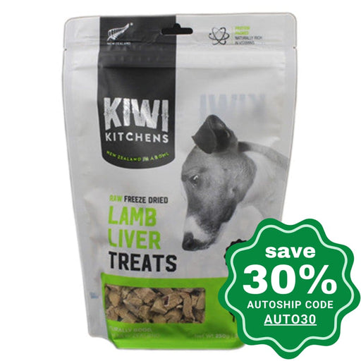 Kiwi Kitchens - Freeze-Dried Dog Treats - Lamb Liver - 250G - PetProject.HK