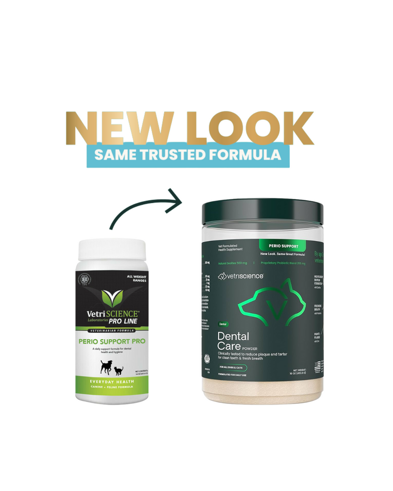 VetriScience - Supplements for Dogs & Cats - Perio Support PRO Powder - 16OZ Powder