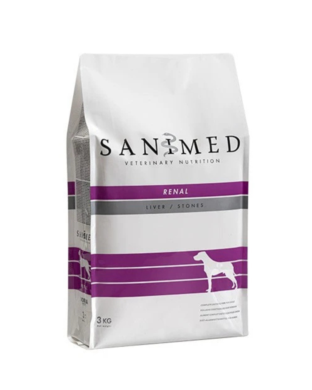 SANIMED - 犬用乾糧 - 腎臟配方 - 雞肉口味 - 3公斤