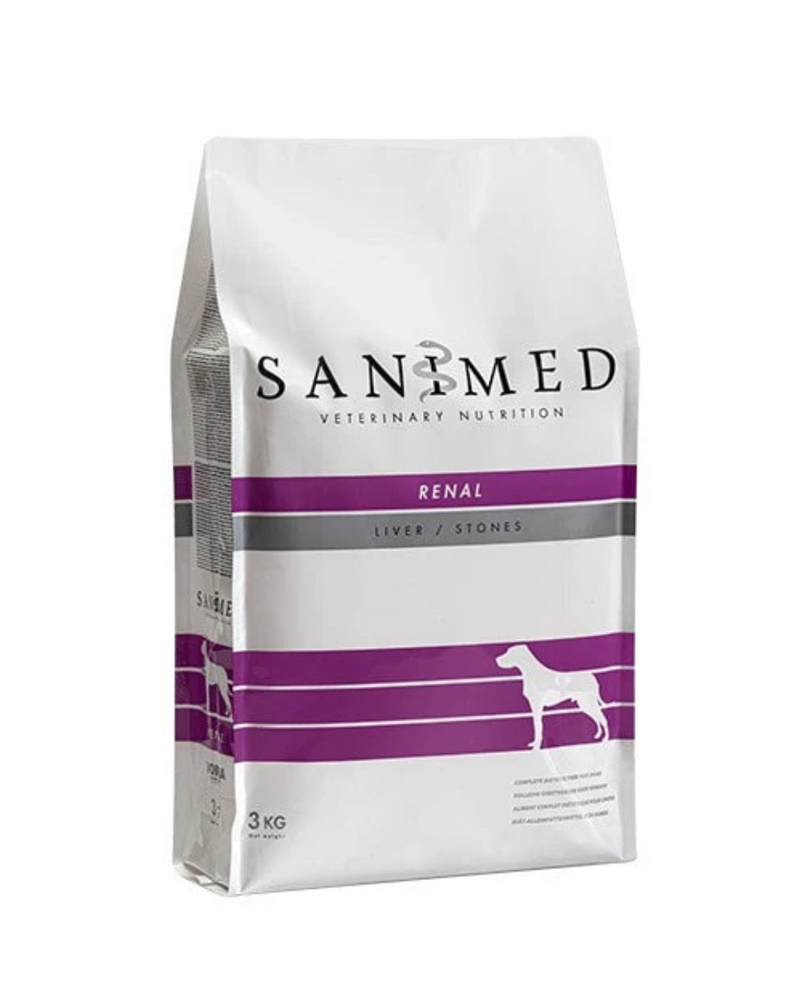 SANIMED - Dry Food for Dogs - Renal - Chicken - 3KG