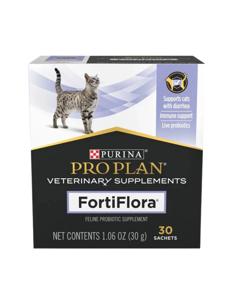 Purina Pro Plan Veterinary Supplements - Feline FortiFlora Nutritional - 30 x 30G