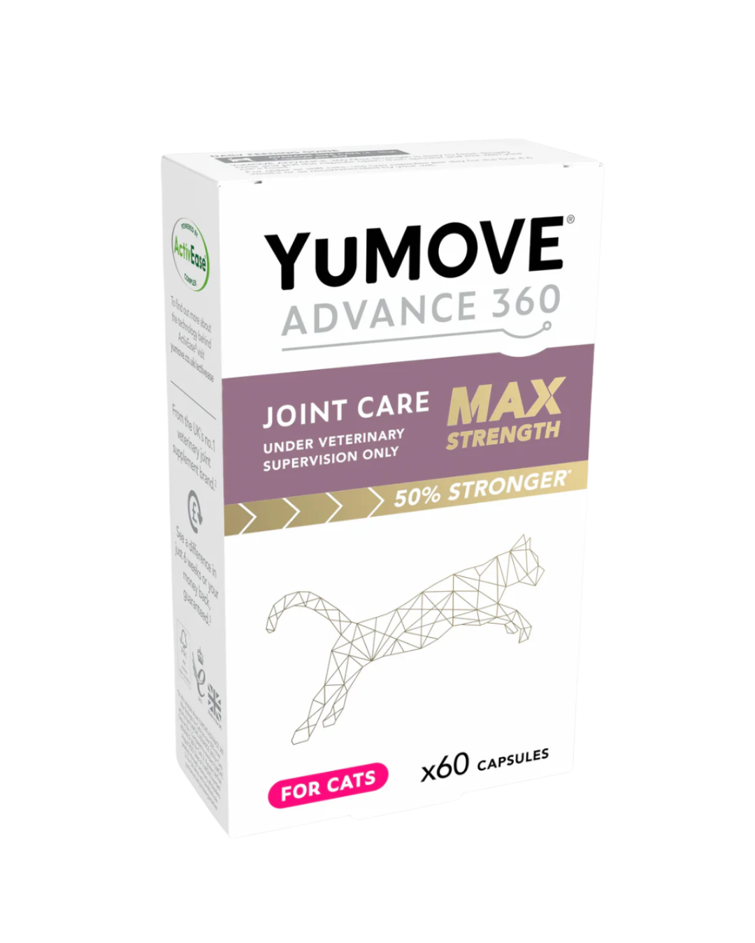 YuMOVE - Advance 360 Max Strength Joint Care Cat Supplement (60 capsules) - PetProject.HK