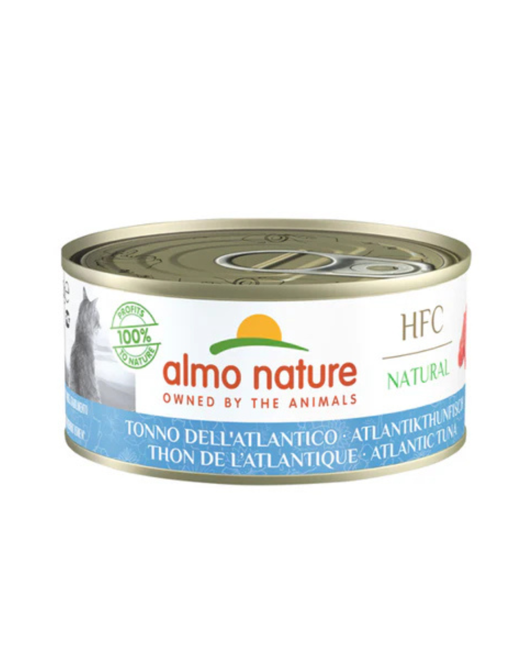 Almo Nature - Wet Food for Cats - HFC Natural - Atlantic Ocean Tuna - 70G - PetProject.HK