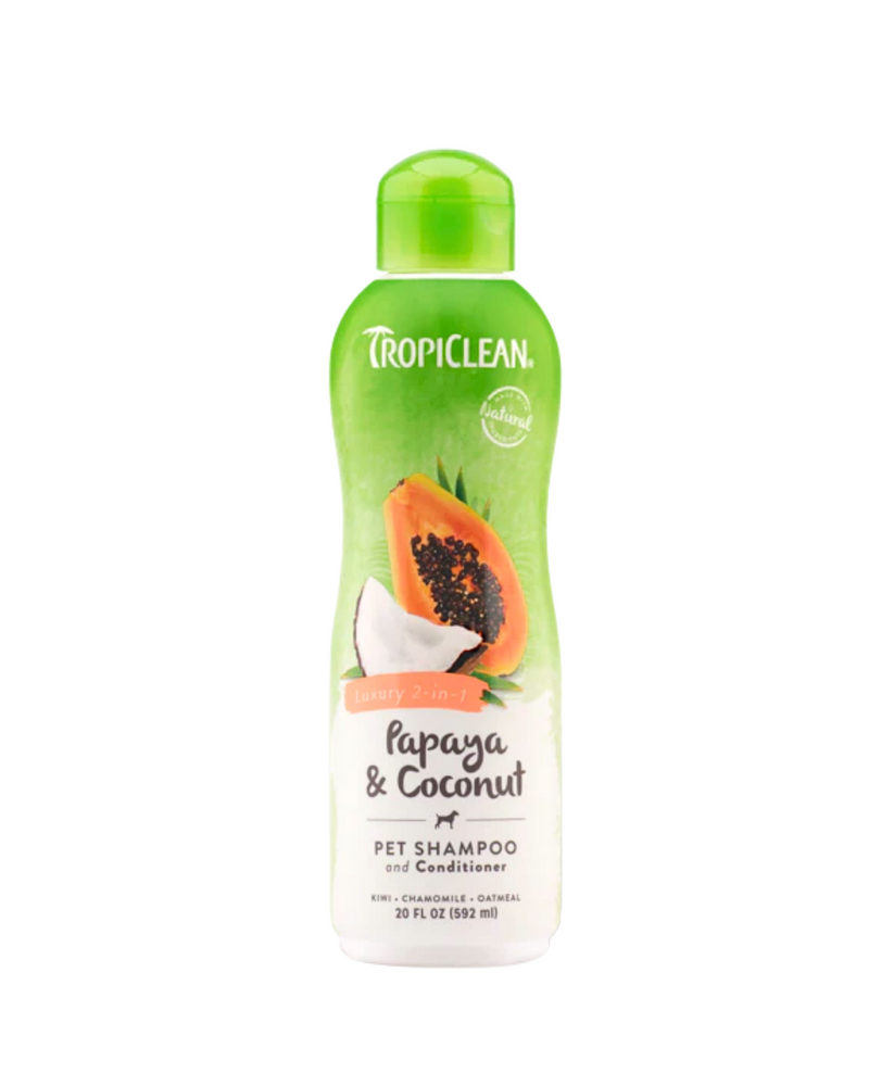 Tropiclean - Papaya & Coconut Luxury 2 In 1 - 355ML