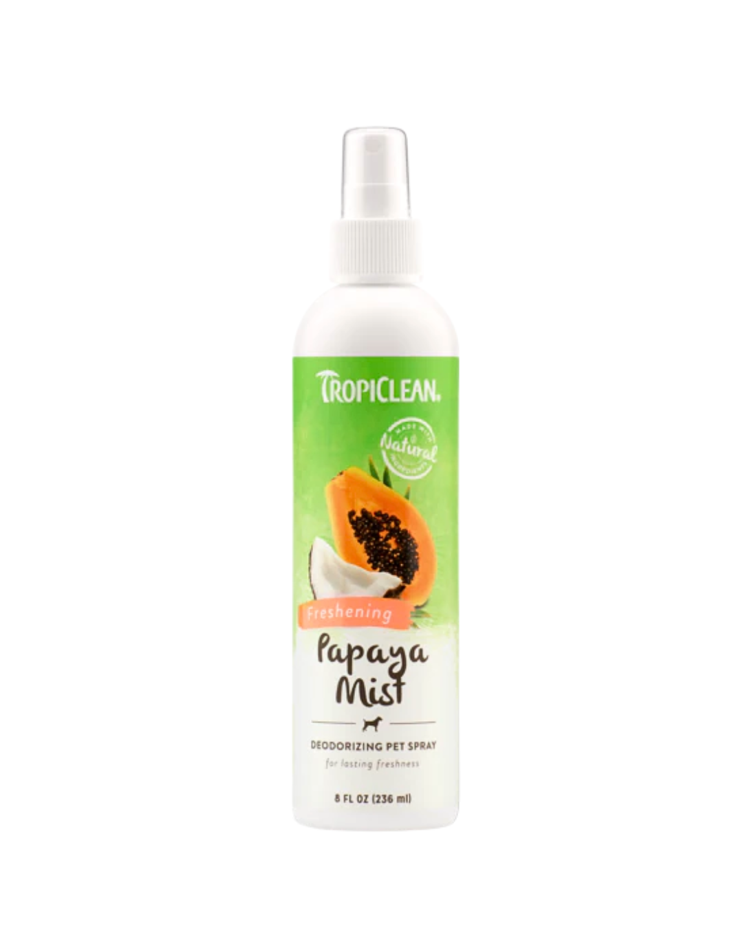 Tropiclean - Papaya Mist Deodorizing Pet Spray - 236ML - PetProject.HK
