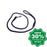 Knitting Point - Tube Leash - Purple & Black - PetProject.HK