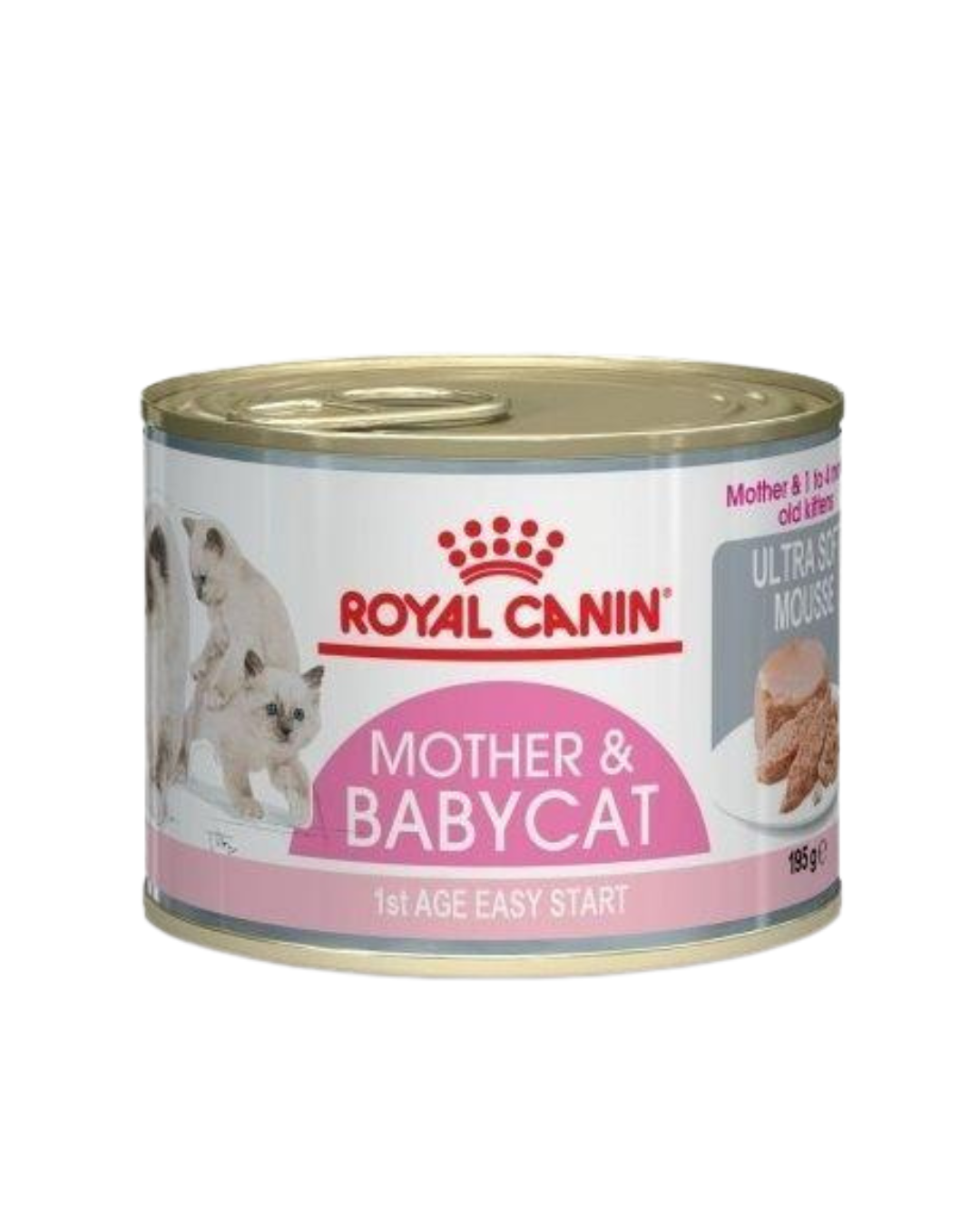 Royal Canin - Cat Wet Food - Mother and Babycat Ultra Soft Mousse - 195G (min. 12 cans) - PetProject.HK