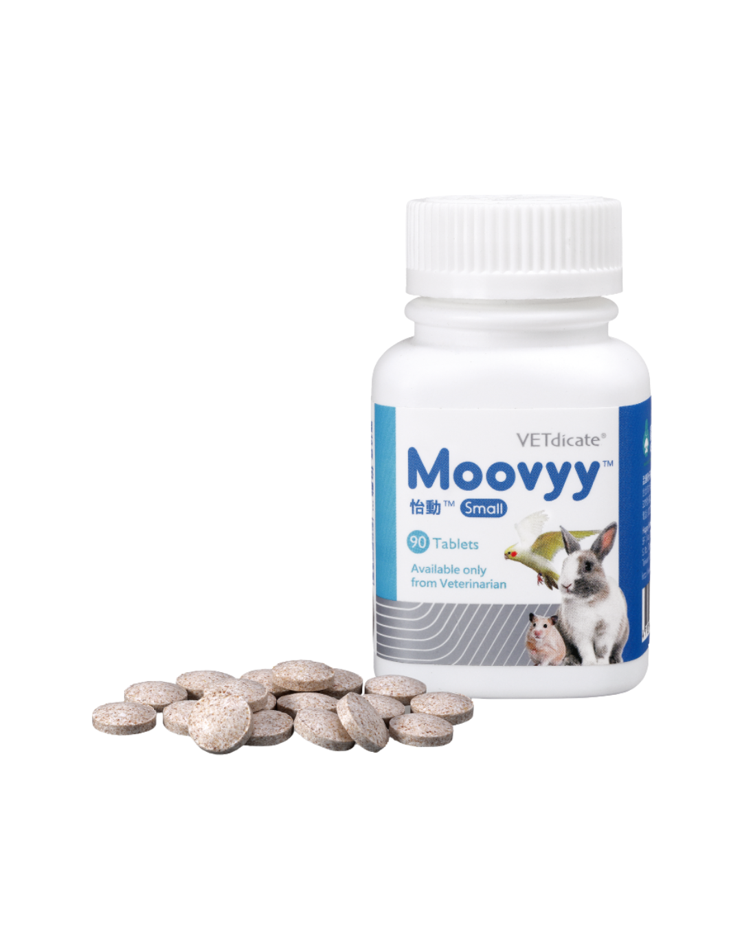 VETmate - Moovyy™ 小型動物關節支持片 - 90 片