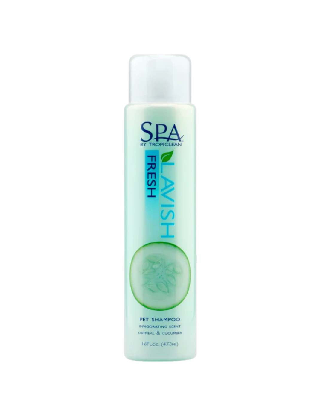 Tropiclean - Cucumber and White Tea SPA Fresh Pet Shampoo - 473ML - PetProject.HK
