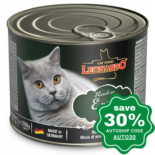 Leonardo - Natural Wet Cat Food Duck Recipe 200G Cats