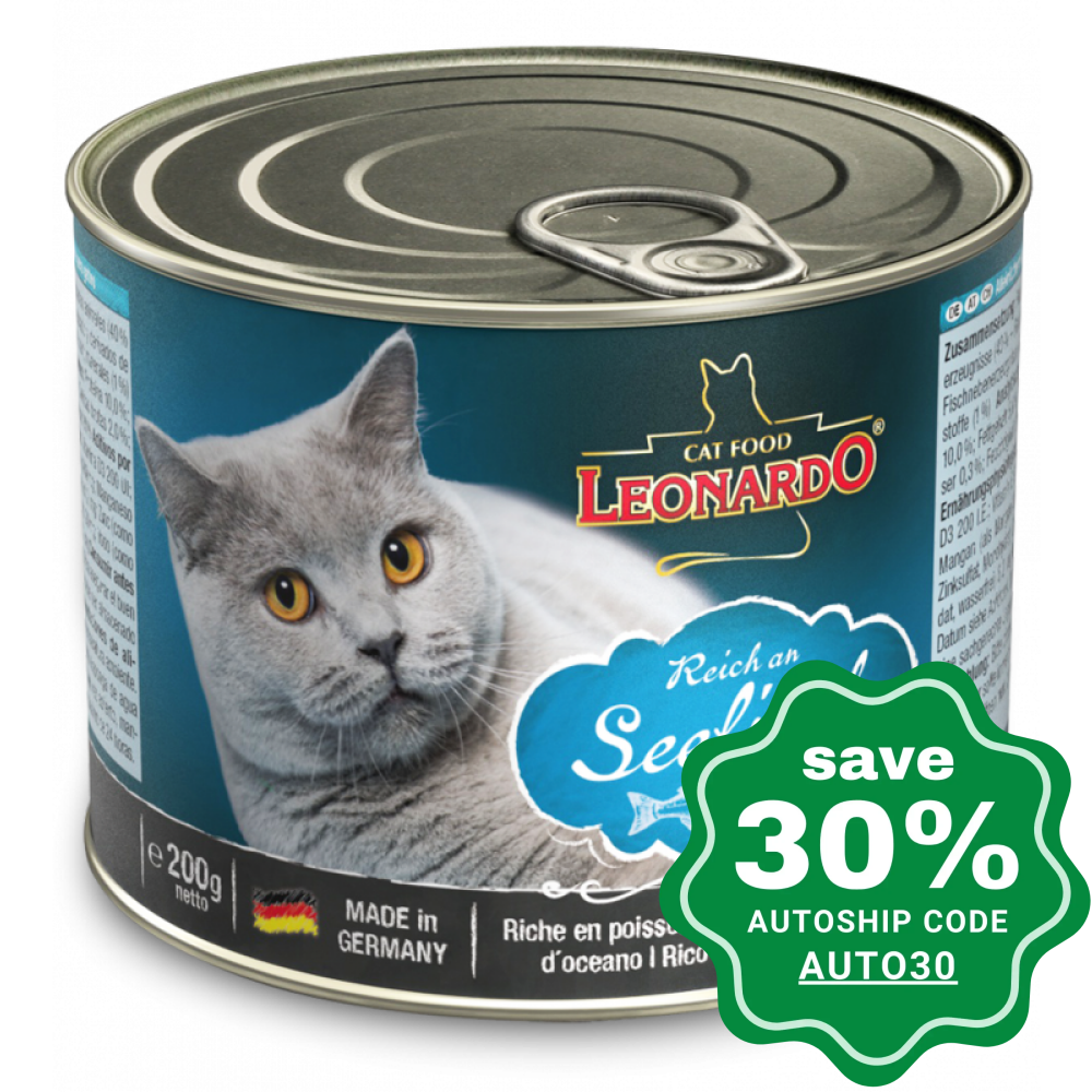 Leonardo - Natural Wet Cat Food Ocean Fish Recipe 200G Cats