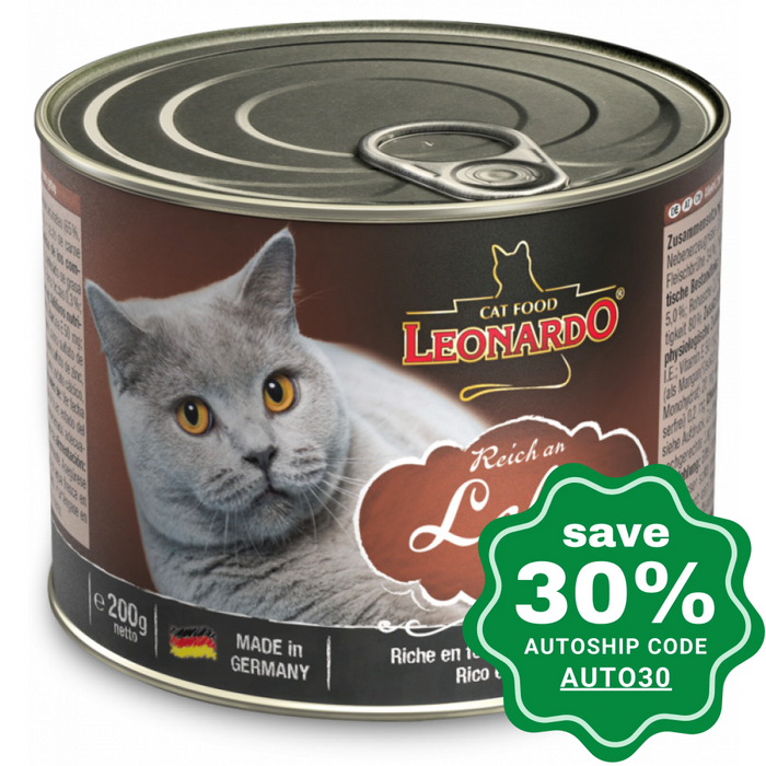 Leonardo - Natural Wet Cat Food Pure Liver Recipe 200G Cats