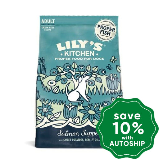 Lilys Kitchen - Dry Dog Food Salmon Supper 2Kg (Min. 9 Packs) Dogs
