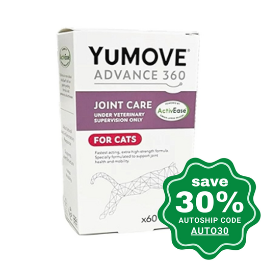 Lintbells - Yumove Advance 360 Joint Supplement For Cats 60Tab