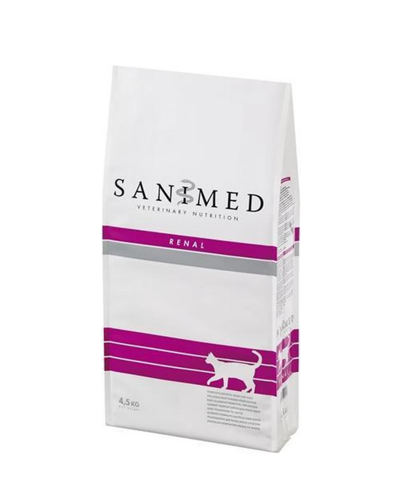 SANIMED - Dry Food for Cats - Renal - Chicken & Lamb - 4.5KG