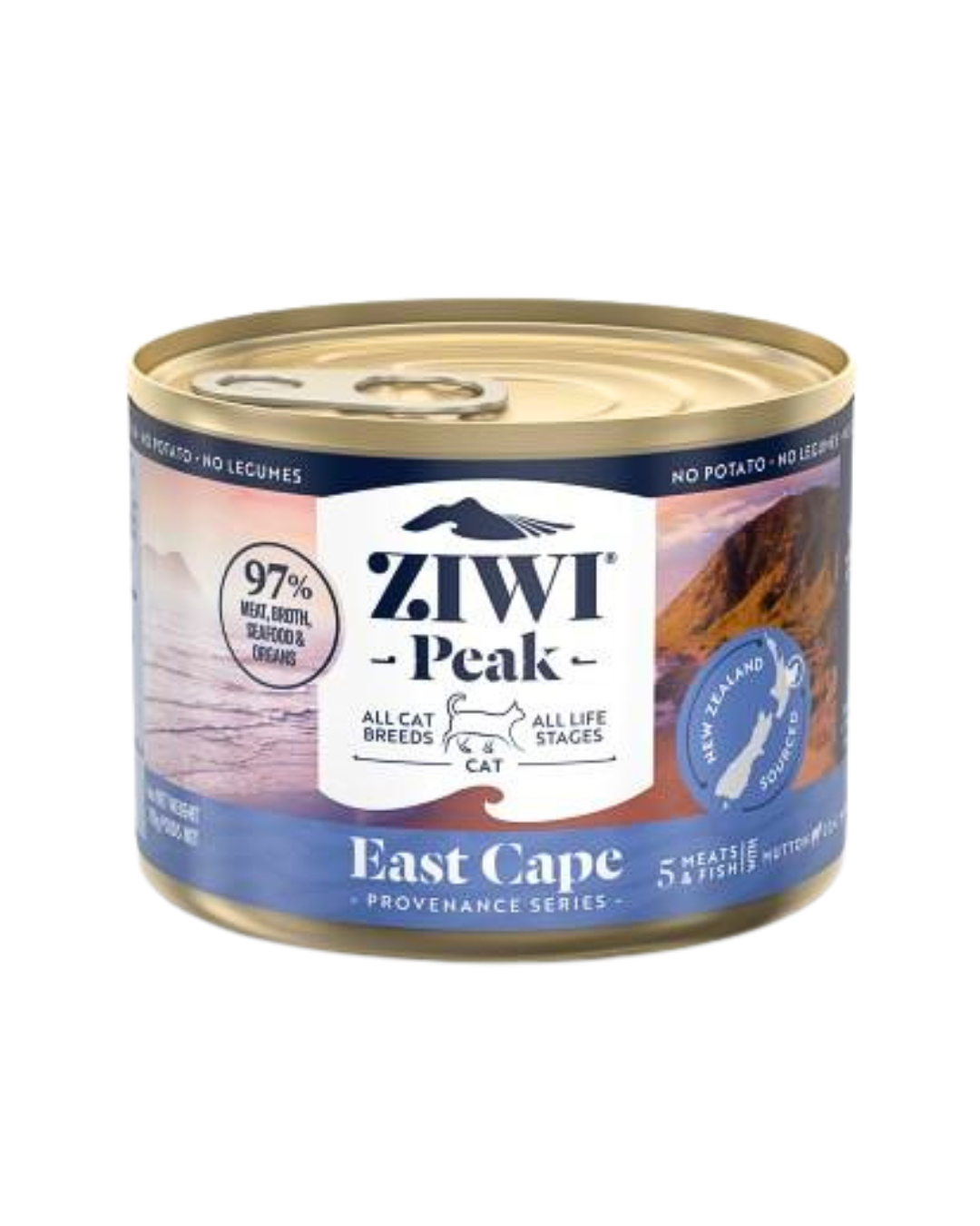 Ziwipeak - 貓用濕糧 - Provenance 系列 - 東開普配方 - 170 克（至少 12 罐）