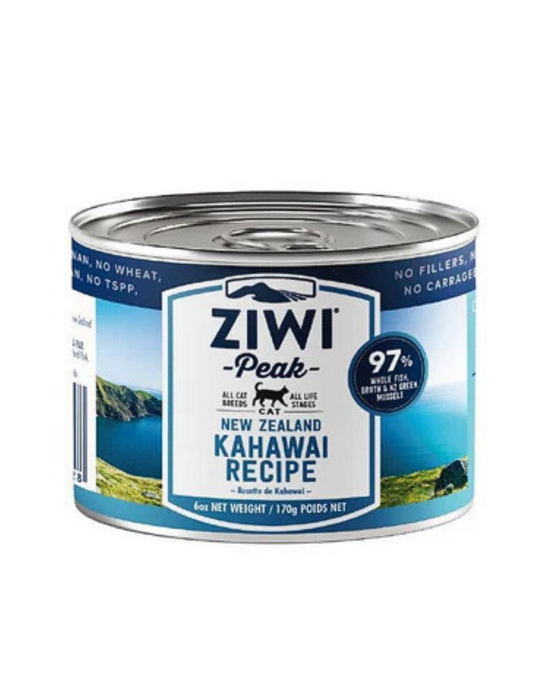 Ziwipeak - 紐西蘭 KAWAHAI 配方貓罐頭 - 170G（最少 12 罐） 