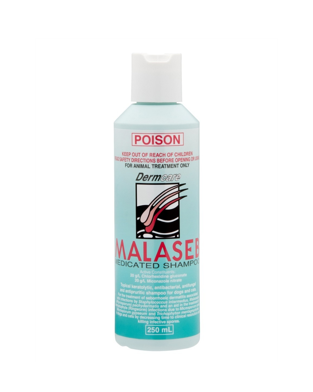 MALASEB - 藥用洗髮精 - 250ML 