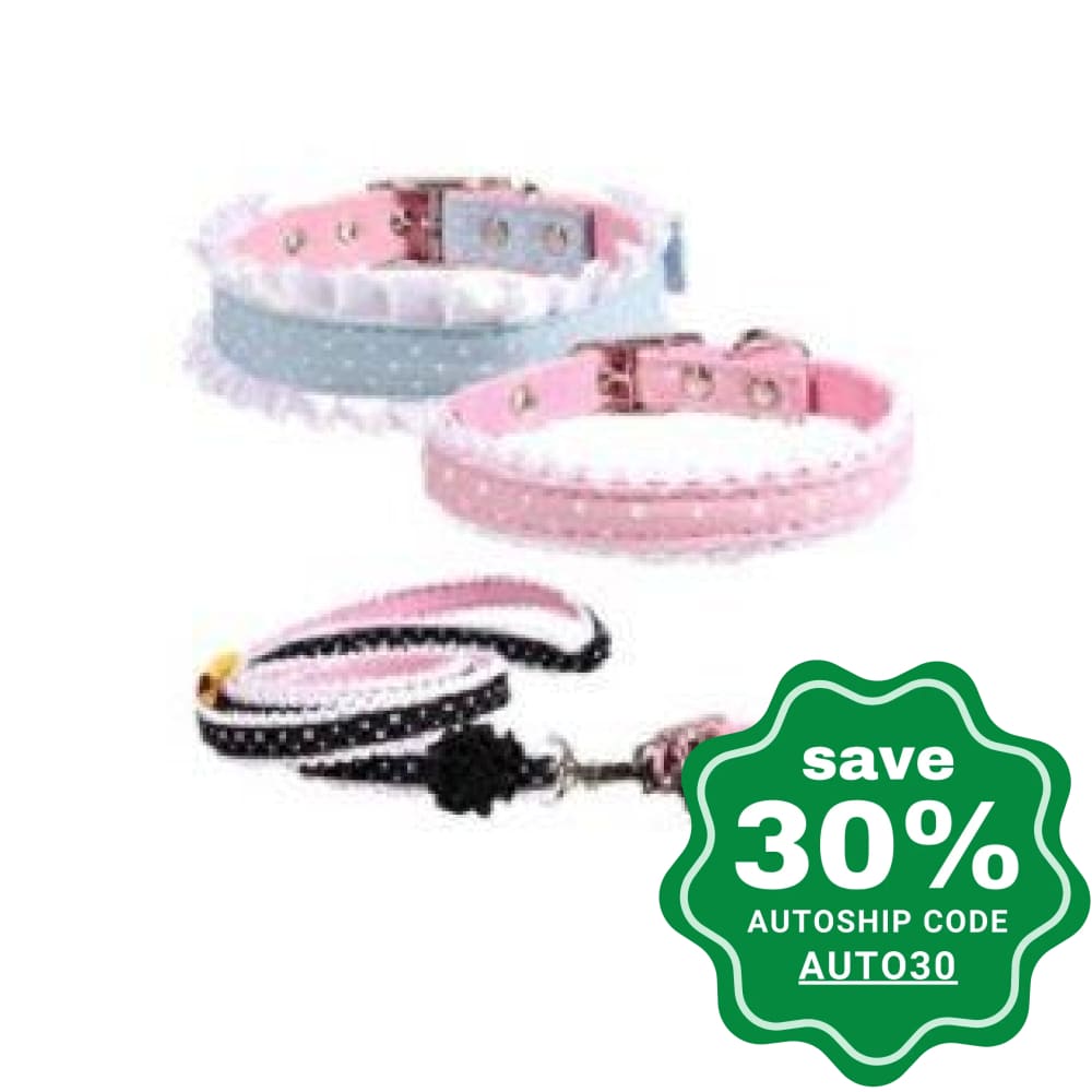 Lovabledog - Roses Leash with Collar - PetProject.HK