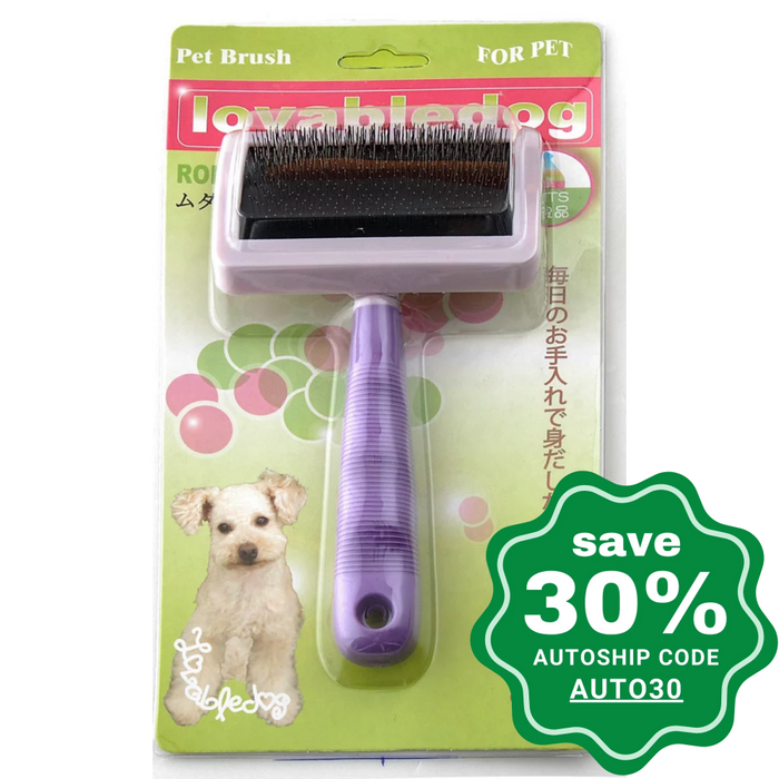 Lovabledog - T-Slicker Brush - PetProject.HK