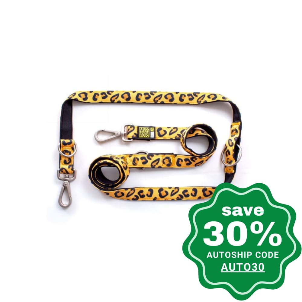 Max & Molly - Multi-Leash - Leopard Classic - PetProject.HK