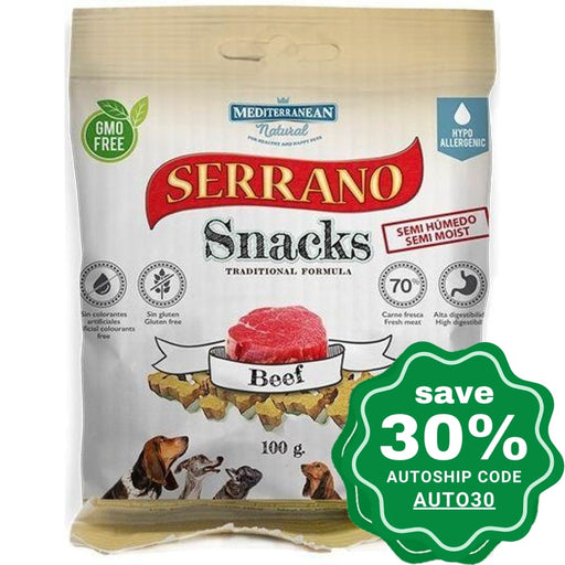 Serrano - Dog Snacks - Beef - 100G - PetProject.HK