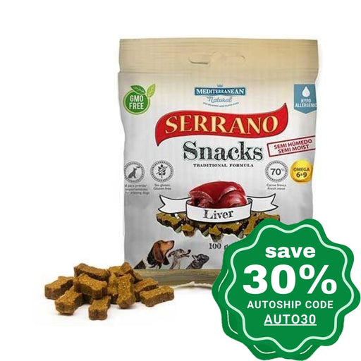 Serrano - Dog Snacks - Liver - 100G - PetProject.HK