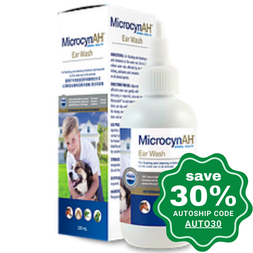 MicrocynAH - Ear Care - 3OZ - PetProject.HK