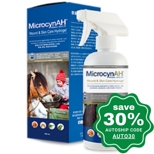 MicrocynAH - Wound & Skin Care Hydrogel - 16OZ - PetProject.HK