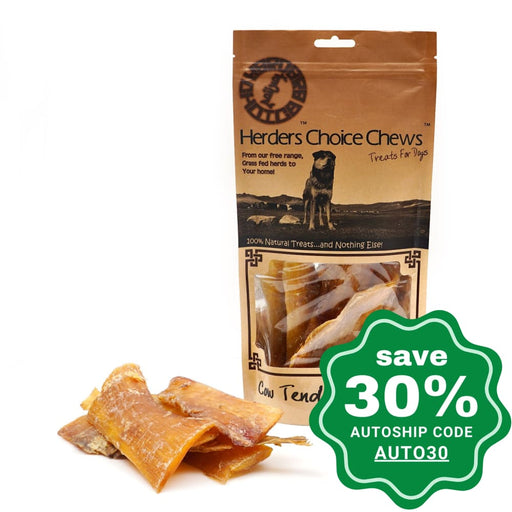 Mongolian Chews - Treat for Dogs - Herders Choice Chews - Dried Cow Tendon - 200G - PetProject.HK