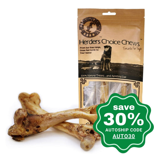 Mongolian Chews - Treat for Dogs - Herders Choice Chews - Shank Bone - 2PC - PetProject.HK