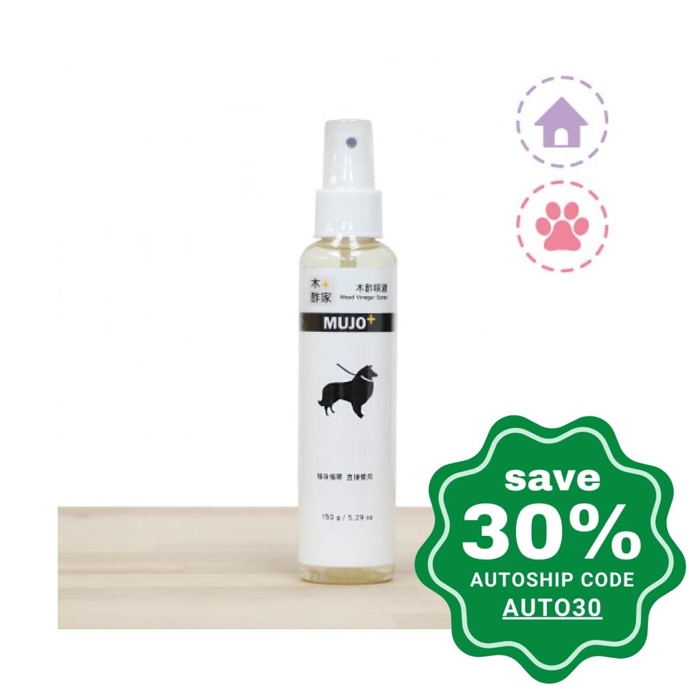 Mujo+ - Wood Vinegar Cleaning Spray - 150ML - PetProject.HK