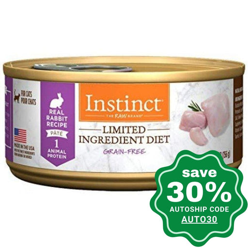 Nature's Variety Instinct - Cat Canned Food - Limited Ingredient - Rabbit - 5.5OZ (12 cans) - PetProject.HK