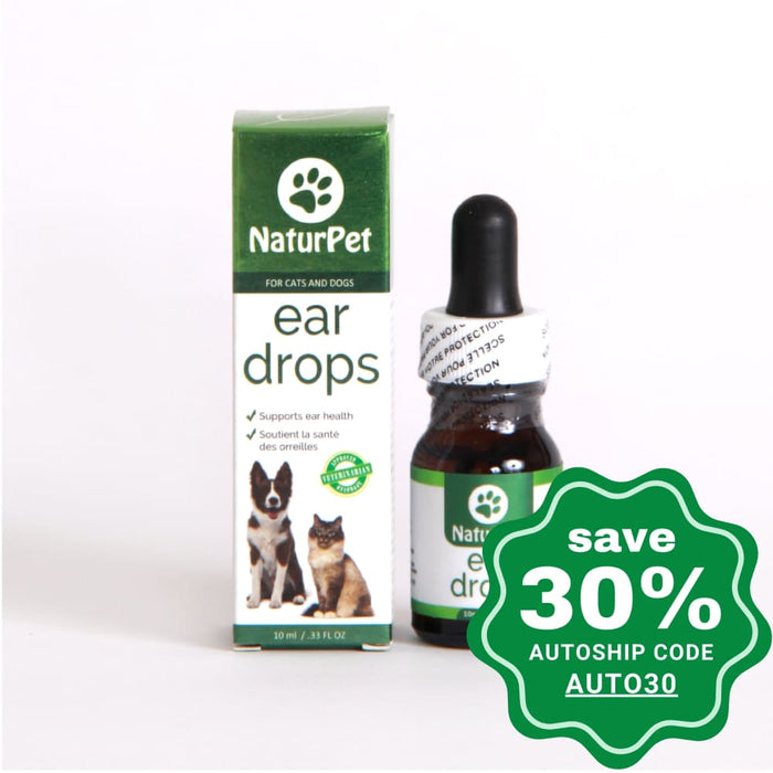Naturpet - Ear Drops For Dogs & Cats 10Ml