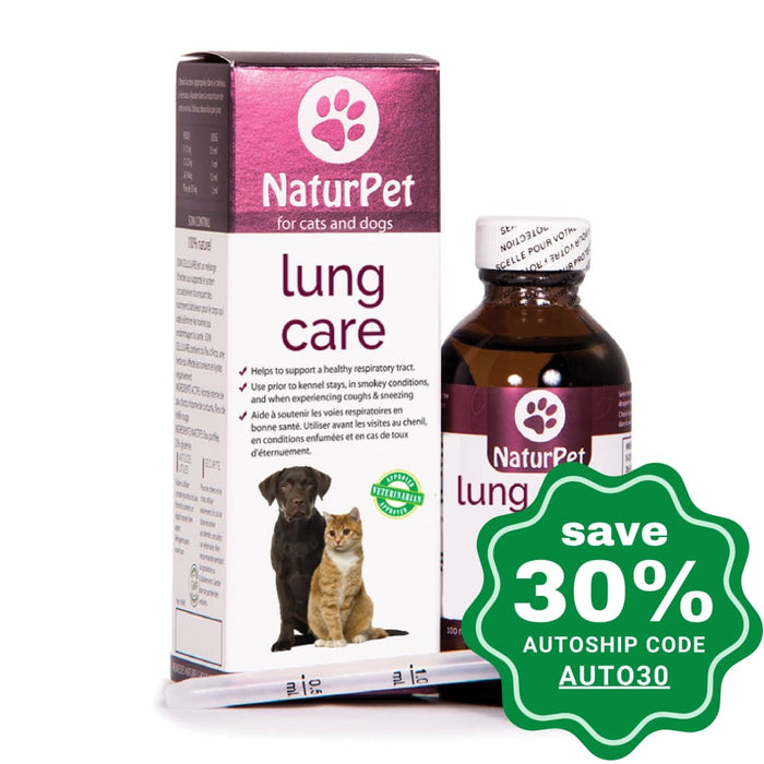 Naturpet - Lung Care Supplement For Dogs & Cats 100Ml