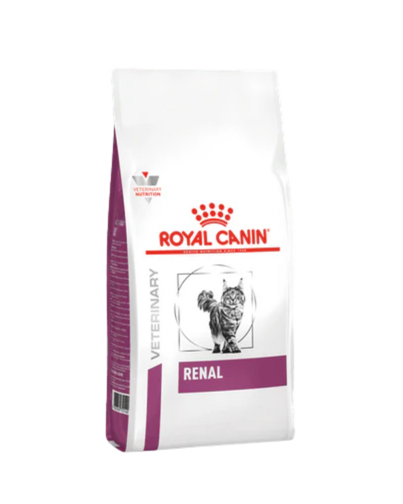Royal Canin - Veterinary Diet Renal Dry Food for Cats - 2KG