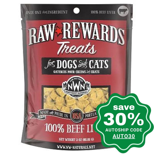 Northwest Naturals - Freeze-Dried Cat & Dog Treats - Beef Liver - 85G - PetProject.HK