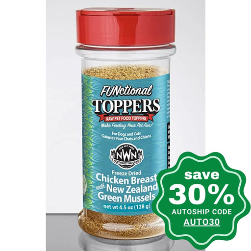 Northwest Naturals - Freeze-Dried Functional Toppers For Dogs & Cats Chicken Breast New Zealand