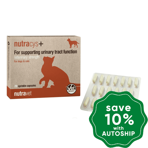 Nutravet - Nutracys+ For Urinary 220Cap Dogs & Cats