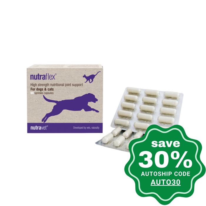 Nutravet - Nutraflex for Joint Support - 60CAP - PetProject.HK