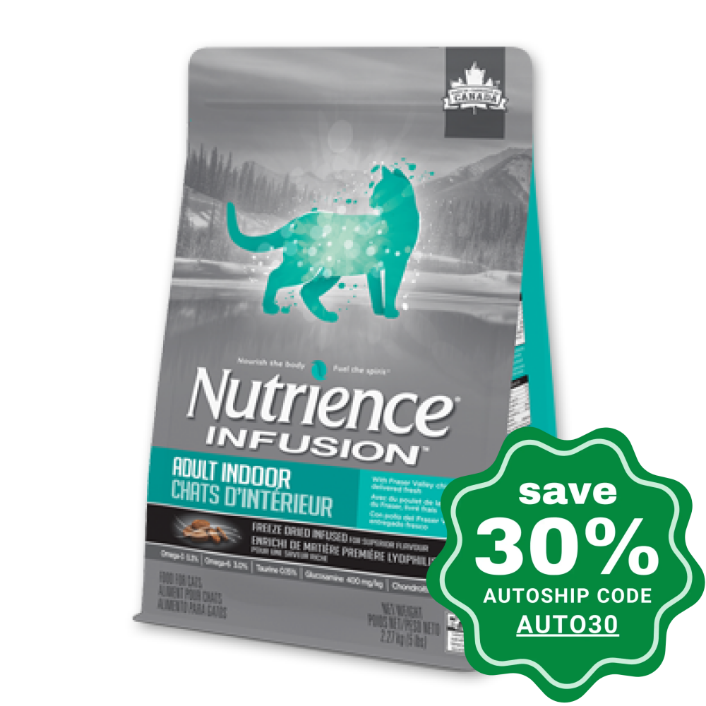 Nutrience - Infusion - Dry Cat Food - Healthy Adult Indoor Recipe - 11LB - PetProject.HK