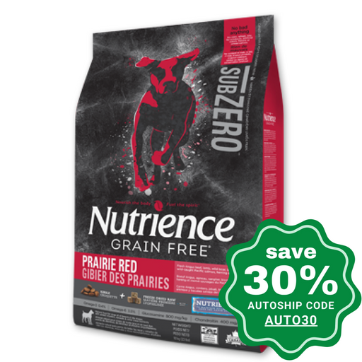 Nutrience - SubZero - Dry Dog Food - Prairie Red Formula - 22LB - PetProject.HK